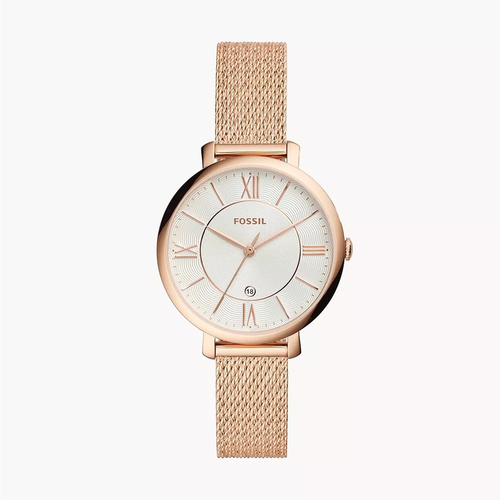 Fossil Women's Jacqueline Quartz
Stainless Steel Dress Watch